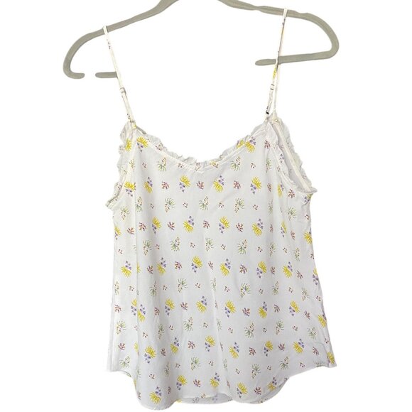 ARITZIA Wilfred Wera Floral Ruffled Trim Camisole Size S - Picture 4 of 9